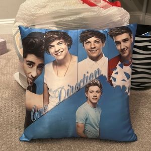 silk one direction pillow
